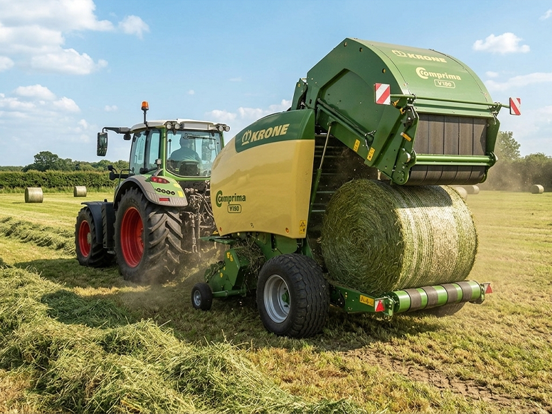 Krone Comprima V180: почему ваша сетка для обвязки смещается влево — и как это исправить с помощью одного болта 4 Krone Comprima V180: почему именно эта сеточная упаковка (1)